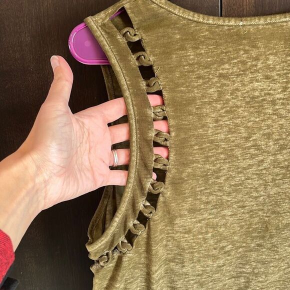 Youth In Revolt Country Road Take Me Home Sleeveless Top Medium - Picture 4 of 6